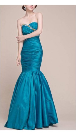 Luxurious Sweetheart Mermaid Beaded Prom Dress KSP102