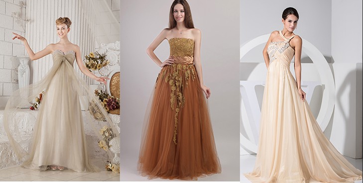 Nude Color Prom Dresses