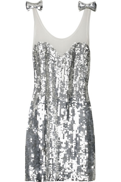 sequined silk dresses for 2014