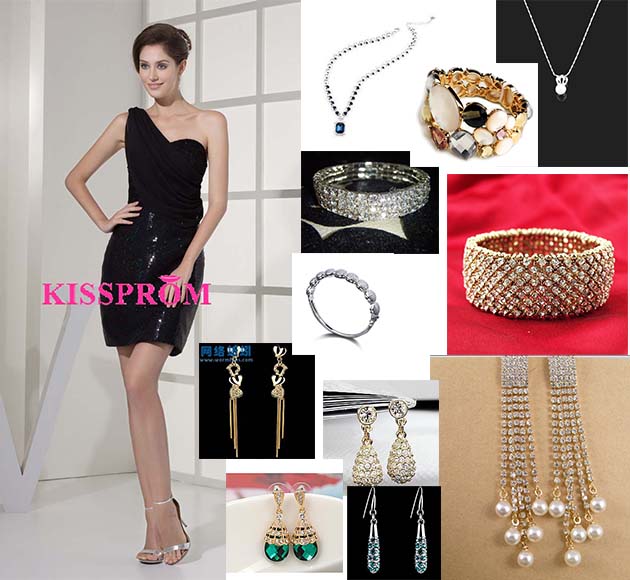 Accessory for matching little black dresses