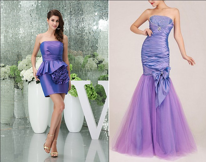 purple prom dresses