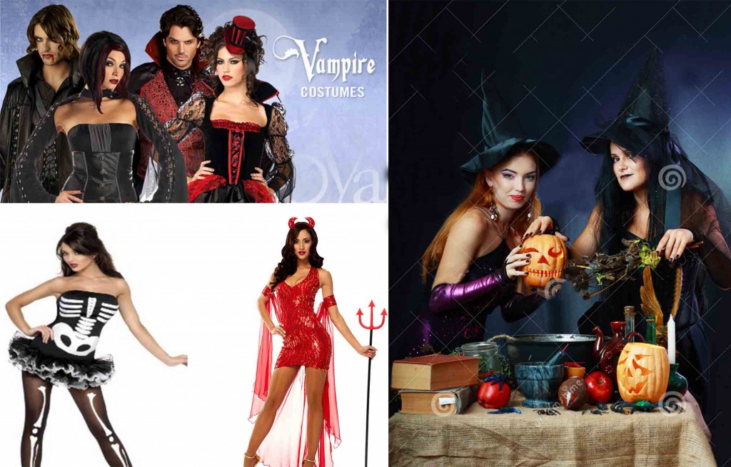 traditionally halloween customes