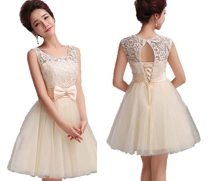 short mini cream prom dresses for plus size curve girls