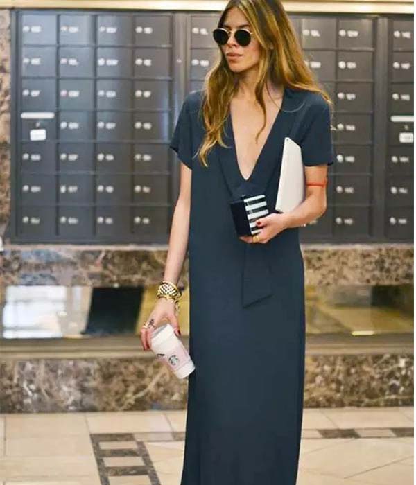 turquoise color dress