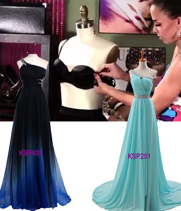 how to wear bra for one shoulder prom dresses