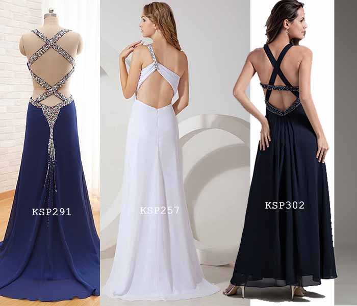 open back prom dresses