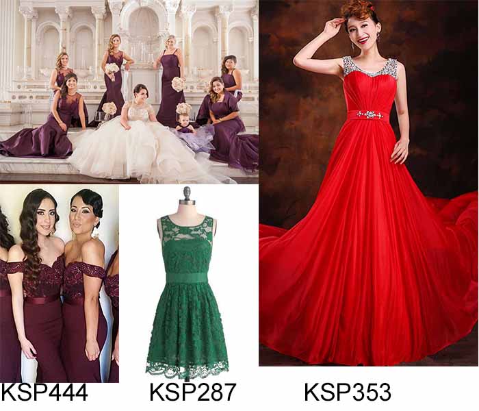 winter bridesmaid dresses