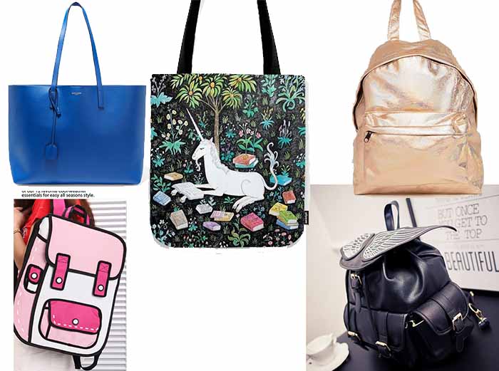 untraditional bags for back to school