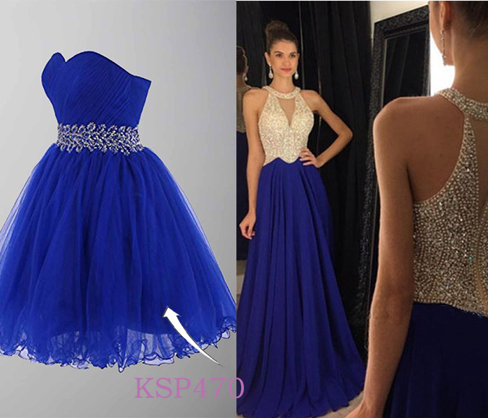 royal blue prom dresses