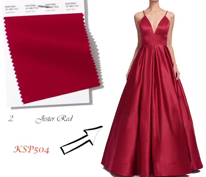 Jester Red prom dresses long