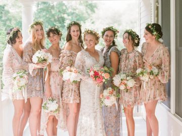 flattering wedding bridesmaid dresses