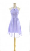 Scoop Keyhole Neck Hi-low Bridesmaid Dress KSP016