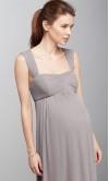 Tank Straps Empire Long Maternity Bridesmaid Dress KSP483