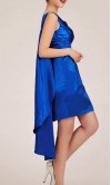 Cobalt One Shoulder Sheath New Year Eve Dress KSP034