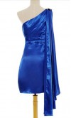 Cobalt One Shoulder Sheath New Year Eve Dress KSP034