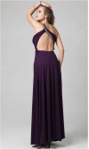 Corcal Pink Beaded One Shoulder Backless Formal Dresses KSP054