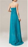 Empire Floor-Length Chiffon Bridesmaid Dress With Ruffle KSP104