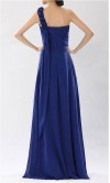 Blue One Shoulder Long Prom Dress/ Bridesmaid Dress KSP165