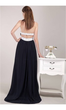 Classic Black Sweetheart Aline Long Prom Dresses KSP199