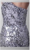 Sequin One Shoulder Sheath Long Evening Dresses KSP184