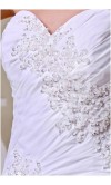 Embroidery Sequin Train Long Prom Dresses KSP223