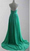 Green Sweetheart Sequin Floor Length Prom Dresses KSP306