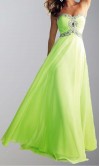 Keyhole Bust Mint Full Length Sequin Prom Dresses KSP307