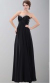 Twist Wrinkle Bust A-line Prom Dresses KSP201