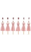 Pink Chiffon Short Bridesmaid For Best Girls KSP305