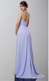 Purple Keyhole One Shoulder Sequin Prom Dresses KSP338