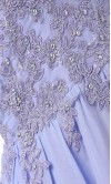 Short Purple Prom Dresses Halter Illusion Neck KSP614