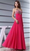 Sparkle Sweetheart Sequin Tunic Long Coral Prom Dress KSP358