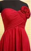 Pretty Sweetheart Short Red Bridesmaid Dresses KSP384