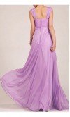 A-line Beaded Empire Shoulder-straps Long Prom Dresses KSP026