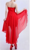 Red Hi-lo Dress For High School Prom KSP066