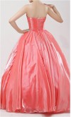 Graceful Strapless Princess Style Prom Dresses KSP118