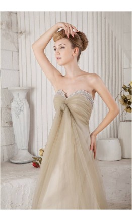 Long Tulle Sweetheart Kont Bust Prom Gowns KSP241