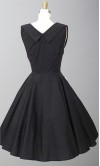 1950s Inspired Shelf Bust Little Black Dresses 