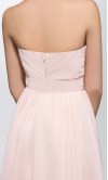 Light Pink Sweetheart Ruffled Short Bridesmaid Dresses KSP390