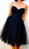 Cute Blue Sweetheart Short Graduation Dresses KSP419