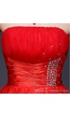 Corset Strapless Short Ball Dresses Lace Up Back