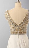 Prom Dresses Long with Jeweled Sheer Top