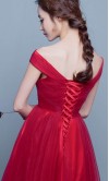 Off The Shoulder Princess Style Prom Dresses KSP477