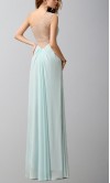 Long One Shoulder Prom Dresses with Slit