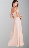 Light Pink Blush Convertible Long Bridesmaid Dresses KSP539