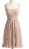 Blush Cut Out Square Cheap Short Bridesmaid Dresses KSP297